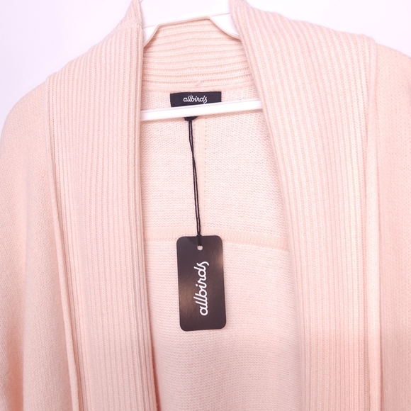 Allbirds Merino Wool Cardigan-Pink/Peach - Picture 2 of 6